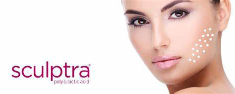 Sculptra injectable anti-aging skin product